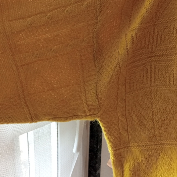 Vintage Italian Woollen Boxy Knitted Sweater Cardigan Shrug - Picture 10 of 11